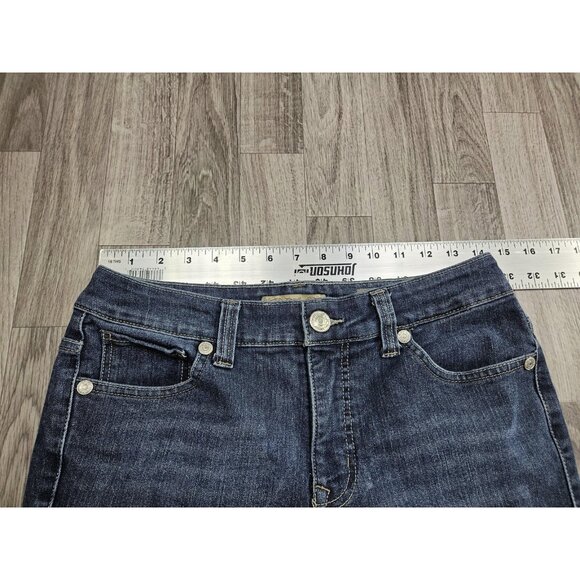 Nine West Vintage America Jeans Womens 4 Mid Rise Straight Stretch BOHO - Picture 7 of 11